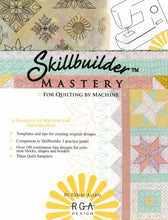Load image into Gallery viewer, Skillbluilder Mastery for Quilting by Machine with practice panel