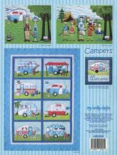 Load image into Gallery viewer, Campers quilt pattern by Amy Bradley
