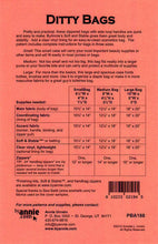 Load image into Gallery viewer, DITTY BAGS by Annie from Patterns by Annie