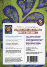 Load image into Gallery viewer, Embroidery Machine: Feathered Wreath Table Runner