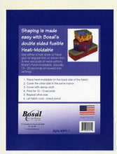 Load image into Gallery viewer, Heat Moldable Double-Sided Fusible PLUS by Bosal