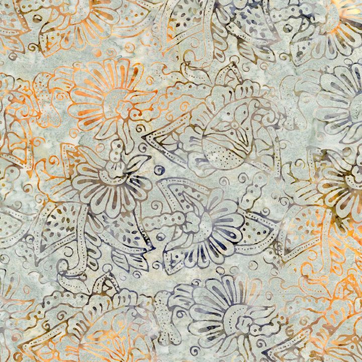 NAUTICAL FLORALS, Tonga-B1942, Breeze from Timeless Treasures